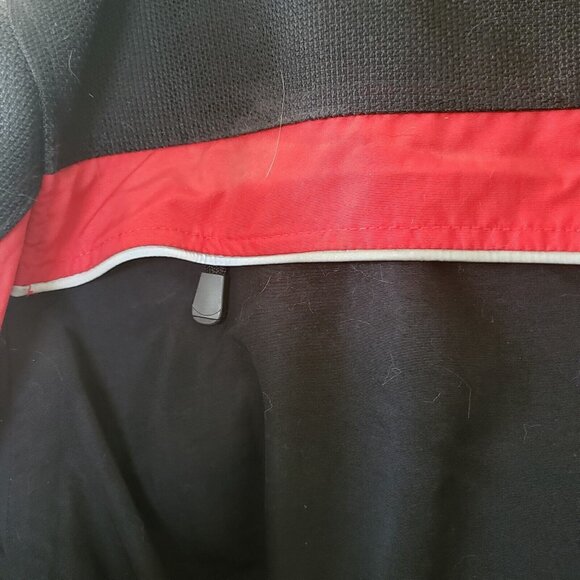 First Gear First Gear Hypertext Mens Padded Motorcycle Jacket XL Black Red USA - Picture 7 of 13